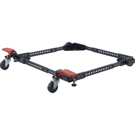 Base mobile universelle, capacité 227 kg, réglable de 30x30 cm à 91x91 cm, roulettes pivotantes, pour équipement de menuiserie et outils électriques. (1/5)