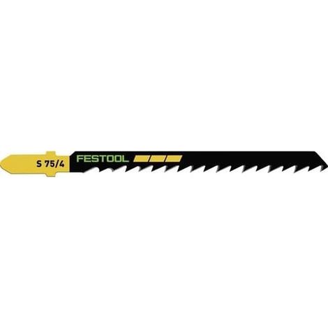 5x Lame de Scie Sauteuse Wood Basic S 75/4/5 pour Bois (1/4)