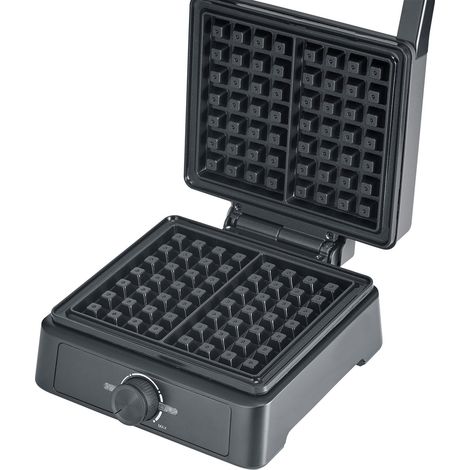 Severin WA 2125 Waffeleisen Kontrollleuchte Schwarz, Anthrazit (1/5)