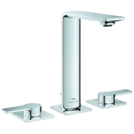 Batteria 3-Fori WT-Allure 201881 con maniglie a leva cromate (1/2)