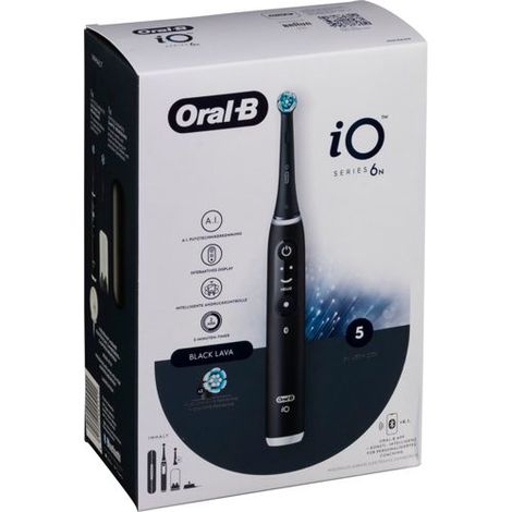Oral-B iO Series 6 Black Lava Elektrische Zahnbürste (1/10)