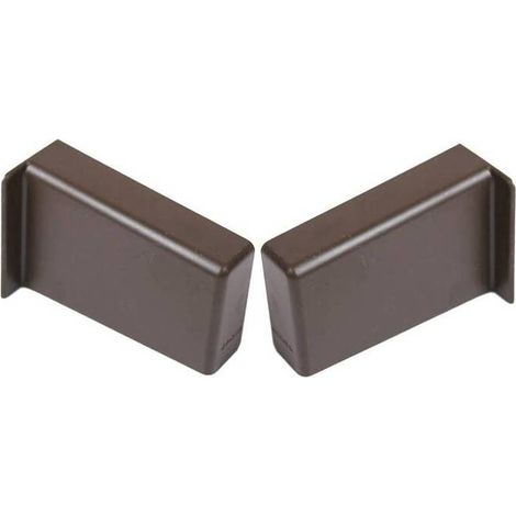 5 x BL GUSCIO COPERTURA PLASTICA DX SX MARRONE 2 PZ