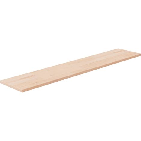Panneau d'étagère 100x20x1,5 cm Bois de chêne massif non traité