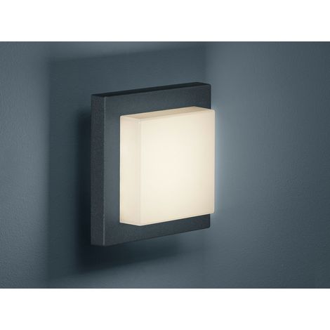 LED Außenwandleuchte HONDO 14 x 14cm, Aluminium Anthrazit (1/5)