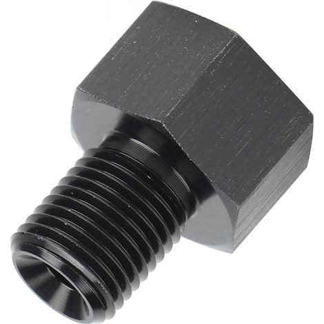 Adaptateur réducteur de jauge de pression d'huile, 1/8 NPT femelle vers M10x1.0 mâle, remplacement, noir (1/3)