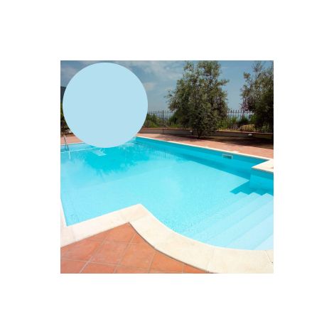 Rotolo Elbtal CELESTE h1.65x25 mt - membrana PVC armato 150/100