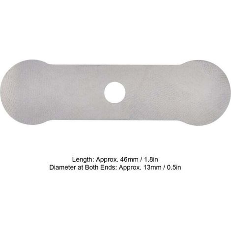 Plaque de Valve 13x46mm 25 Pièces Accessoires Compresseur Air Aluminium Haute Résistance Faible Bruit (1/4)
