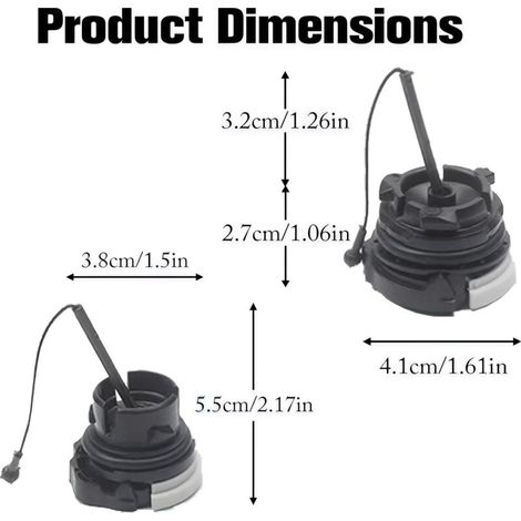 Tappo carburante e tappo olio per Stihl MS171 MS181 MS210 MS211 MS230 MS231 MS240 MS250 MS251 MS260 MS270 MS280 MS311 MS340 MS360 MS380 MS390 MS391 MS441 MS440 MS460, tappo motosega Stihl (1/4)