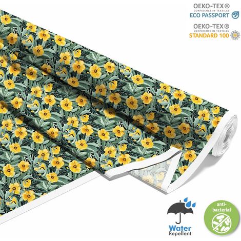 TISSUS DÉCORATIFS D'EXTÉRIEUR OXFORD - Motif Fleurs I DX5508 (1/5)