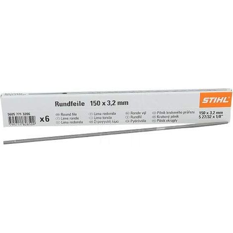 1 lima redonda STIHL 3.2mm