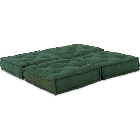 Maison Exclusive - Unité de canapé modulaire 2 pc Tissu Vert 140 x 70 x 36 cm (1/5)