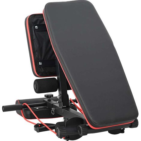 Banc de musculation Noir 132 x 54 x 100 cm Acier CFW882718 (1/5)