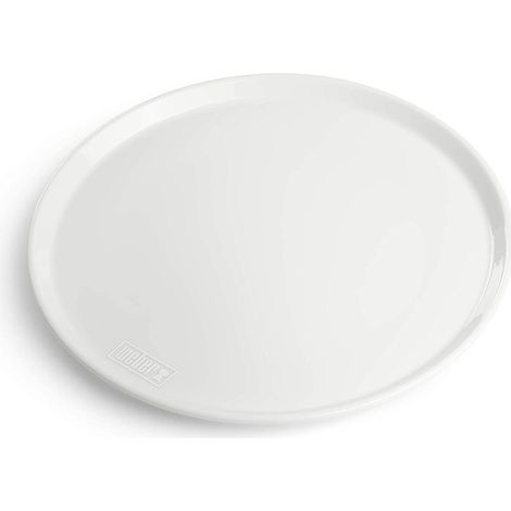 Weber – Assiette en porcelaine 2 pièces – Épaisseur renforcée pour chaleur prolongée – Résistante aux rayures – Pour service élégant (1/3)