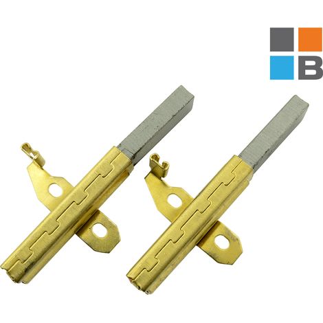 Balais de charbon pour aspirateurs Numatic (230180) - 6,1x11x32mm (1/4)