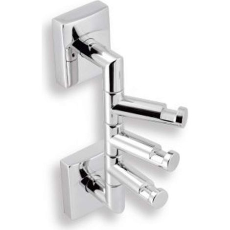 Novaservis Metalia 12 - Haken, 3-fach, chrom 0281,0