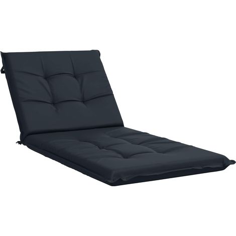Cojín de Tumbona GEMERT 100% Poliéster Azul Oscuro vidaXL
