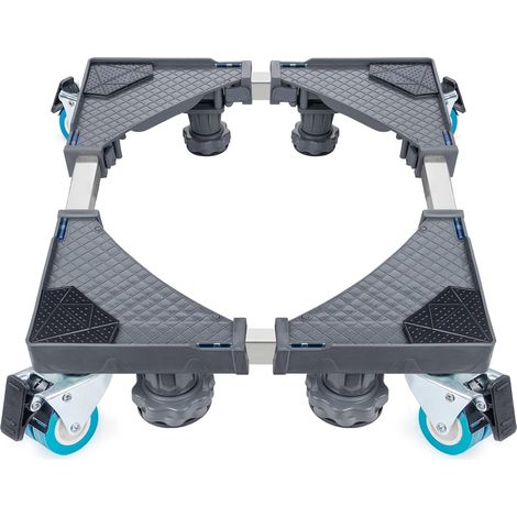 APEX Socle pour lave-linge compatible, socle réglable pour lave-linge et fonction d'absorption des chocs antidérapante (45-75 cm) (1/5)