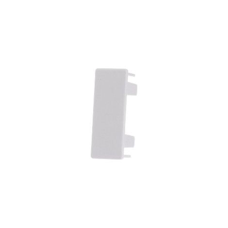 OBO Bettermann Endstück 20x50mm Polyvinylchlorid reinweiß RAL 9010, 10 Stück, 6154557