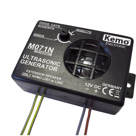 Kemo M071N Tiervertreiber Funktionsart Multifrequenz Wirkungsbereich 30 m² 1 St. (1/2)