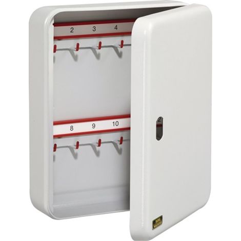Cassetta portachiavi CS 15 V-PZ A205xL160xP75 mm lamiera d'acciaio grigia Numero di ganci 15 BURG-WÄCHTER (1/2)