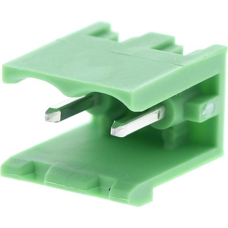 Embase pour CI Phoenix Contact, MSTBV 2.5/ 2-G-5.08, 2 pôles , 5.08mm 1 rangée, 12.0A, Droit