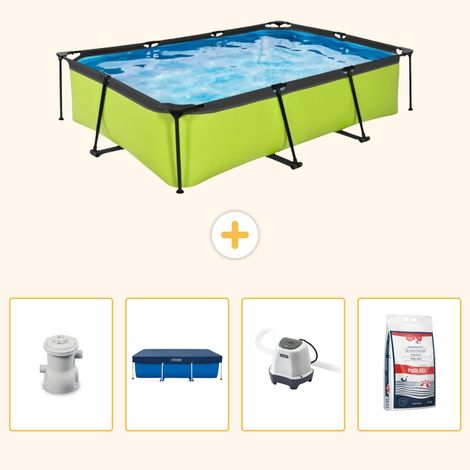 Exit-toys Piscine Exit Rectangulaire - 300x200x65 cm - 5-pièces SCB53 (1/5)