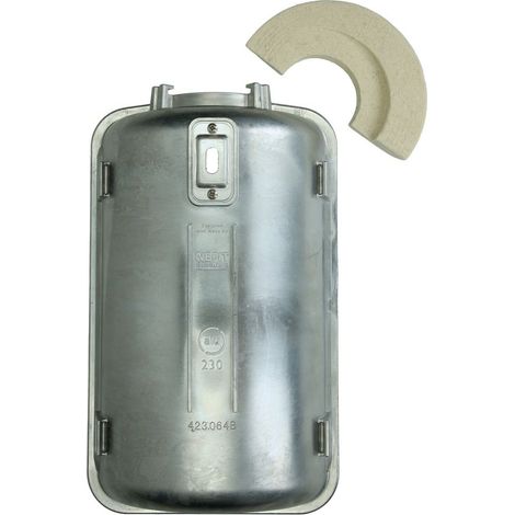Coque frontale pour échangeur thermique