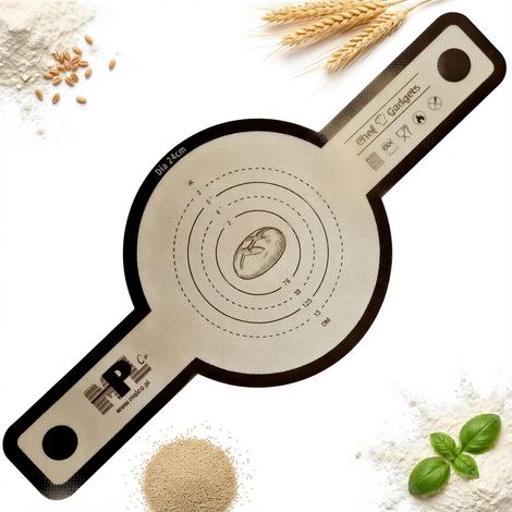 Silikonmatte zum Backen von Brotteig, 55 x 24 cm, wiederverwendbar