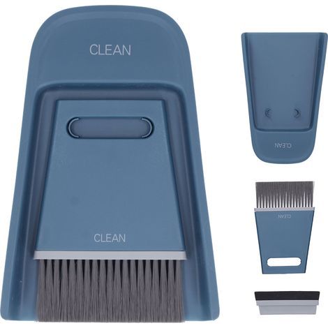 Balai miniature et pelle à poussière, brosse de nettoyage de bureau, outil de ménage pour table et maison (1/5)