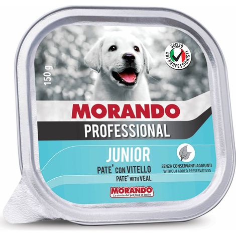 22 x CIBO CANE MORANDO VSC 150 G VITELLO