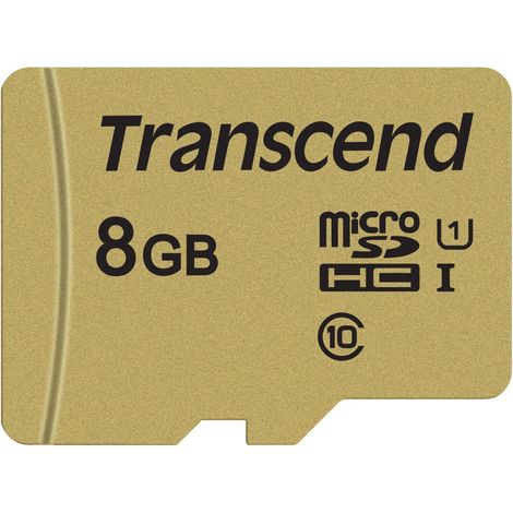 Transcend 8GB UHS-I U3 MicroSDHC Klasse 10 (1/2)