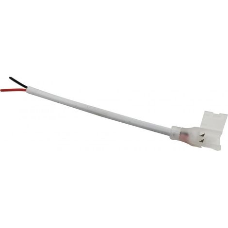 Conector para Tira LED 220V AC 120LED/m 20m IP67 Ancho 9 mm Corte Cada 10 cm Blanco