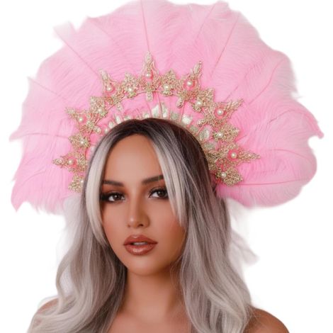 Headpiece with Pearls  Elegant, Shiny, for Photography Photo (1/5)
