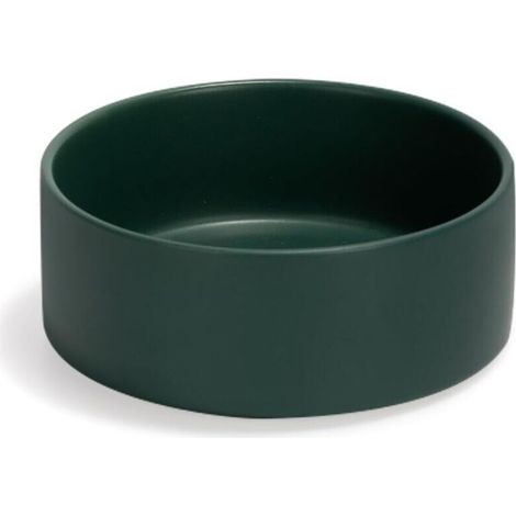 Gamelle en céramique pour Chien Gamelle pour Chats et Chiens (400ml, Vert) (1/4)