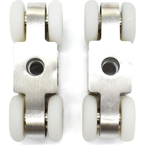 Lot de 2 roulettes pour portes coulissantes (YQ-1029-2P) (1/4)