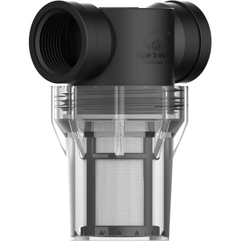 Filtre en ligne pour pompe à eau avec tamis en acier inoxydable de 80 mailles, adapté aux pompes à eau d'irrigation de jardin, filtre en ligne. (1/5)
