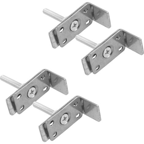 Clips de fixation sous évier, 4 clips de support d'évier (1/5)