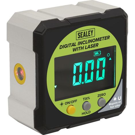 Sealey AK9991 Inclinometer Digital with Laser