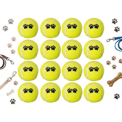 Set di 12 palline da tennis per cani: palline da tennis versatili per cani, mini palline da tennis per cani di piccola taglia, ideali per l'addestramento e il gioco degli animali domestici, palline da (1/5)
