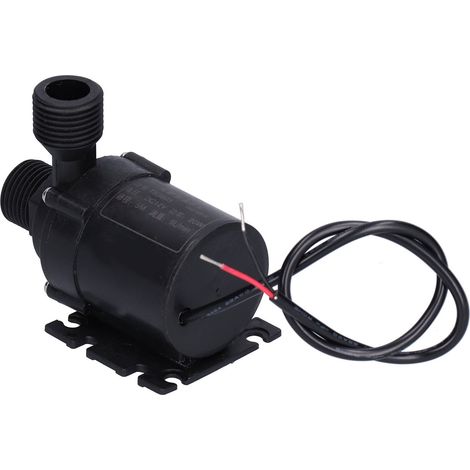 Pompe de surpression 12 V CC, pompe miniature submersible à circulation, durable, avec vis G1/2, pour fontaine