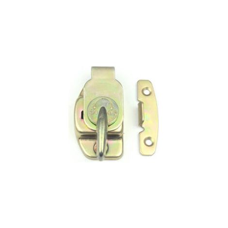 Serrure à moraillon en fer 6 pièces 6659mm loquet de bureau antirouille serrure Durable (1/5)