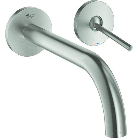 Grifo de lavabo Grohe Atrio New S-Size 220mm joystick (parte exterior) Supersteel