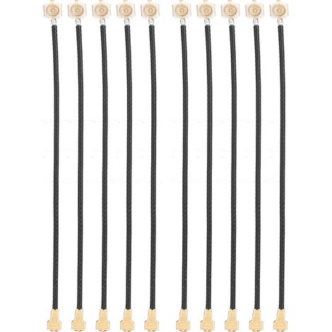 10 Pièces Câble IPEX‑4 MH4 Gen4 vers IPEX‑1 Femelle UFL pour Cartes WiFi Intel AX200/9260/8265 (1/5)