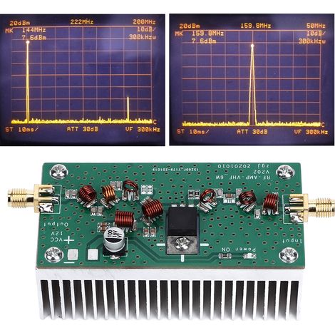 Amplificateur de puissance numérique XR-107 6W FM 88-108MHz 12V (Produit fini) (1/5)
