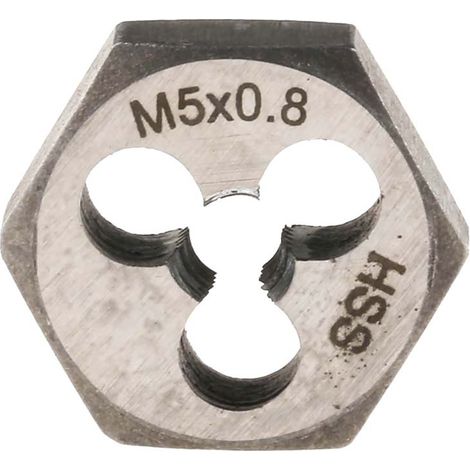 Filière RS PRO M5, pas 0.8mm, HSS ( Prix pour 1 )