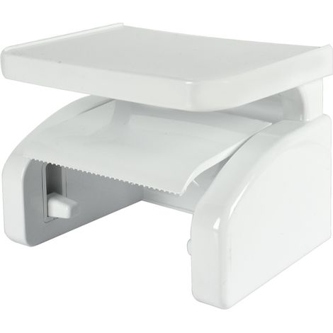 MAURY'S STRONG PORTA ROTOLO CON MENSOLA A VENTOSA PER BAGNO (1/2)