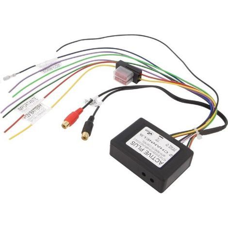 Autoradioadapter für Fahrzeuge mit werkseitig eingebautem 2-Kanal-Verstärker (1/5)