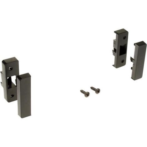 Support autoradio 1DIN compatible avec Audi A3 96-00 Noir
