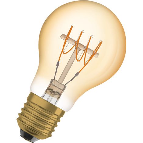 OSRAM LED Lamps, classic bulb, A shape, 5,9W, 45W-Ersatz, 550lm, Warmwhite 2700K, 2er-Pack (1/3)