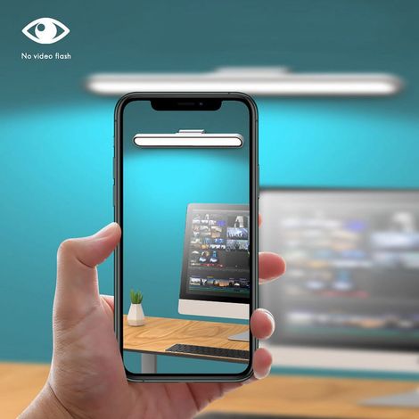 Lampe De Lecture Murale Sans Fil - LED Réglable Par Contact - Avec Batterie Intégrée 2000 mAh - Pour Tête De Lit, Miroir De Maquillage Et Espaces Restreints - Blanc (1/5)